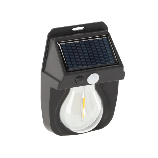 LAMPA SOLARNA LED Z CZUJNIKIEM RUCHU 11 x 5,5 x 15,7 CM *5646