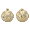 CHRISTMAS DECORATION – GOLD BAUBLE