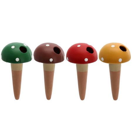 Ceramic dispenser for watering 8.2 x 16.2 CM Fly Agaric - MIX COLOR pack=4pcs