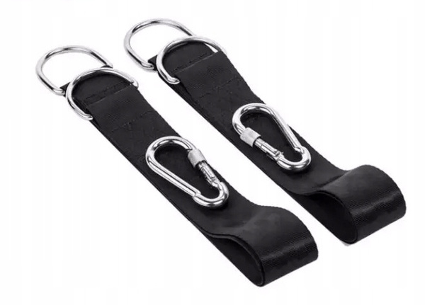 SET PENTRU FIXAREA HAMACULUI - CURELE CU CARABINE - CAPACITATE 1000kg *2733