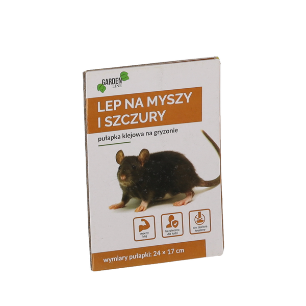 LEP NA MYŠE A POTKANY/LEPIDLOVÁ PAST 24 x 17 CM *6377