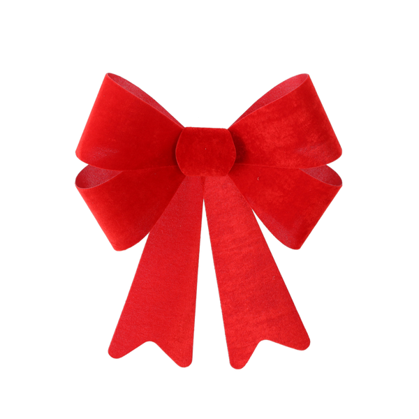 CHRISTMAS BOW RED 36 x 51 CM