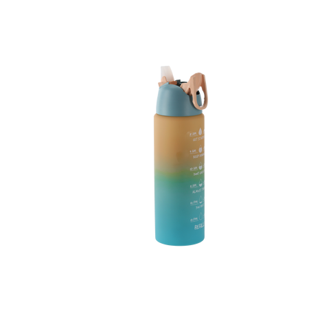 BUTELKA 700 ML NA WODĘ MIX KOLOR *6386