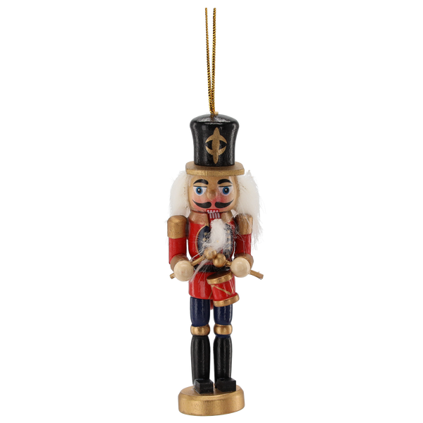 KPL. 3 DECORAȚIUNI DE CRĂCIUN SOLDAT DIN LEMN ÎNĂLȚIME 13CM ambalaj=12buc *3799