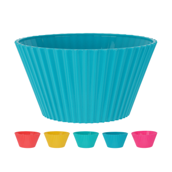 PP BOWL 2000ML/67.6OZ 5 ASSORTED
