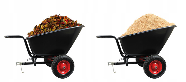 PRZYCZEPKA / TACZKA OGRODOWA *3849