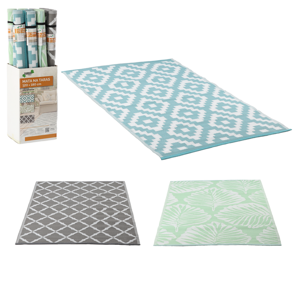MATĂ PENTRU TERASĂ 120 X 180 CM MIX DE MODELE disp=12buc *5714