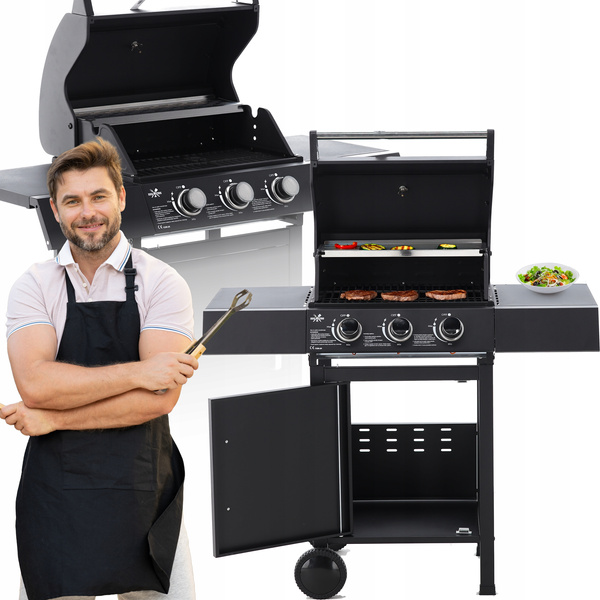 GRILL GAZOWY 3 Z REDUKTOREM 8,1kW *8076