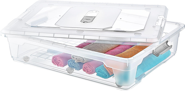 POJEMNIK PROSTOKĄTNY MULTI BOX 30L Z KÓŁKAMI *5167