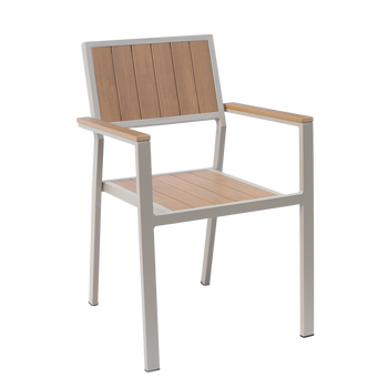 ALUMINUM CHAIR 55 x 57 x 84 CM