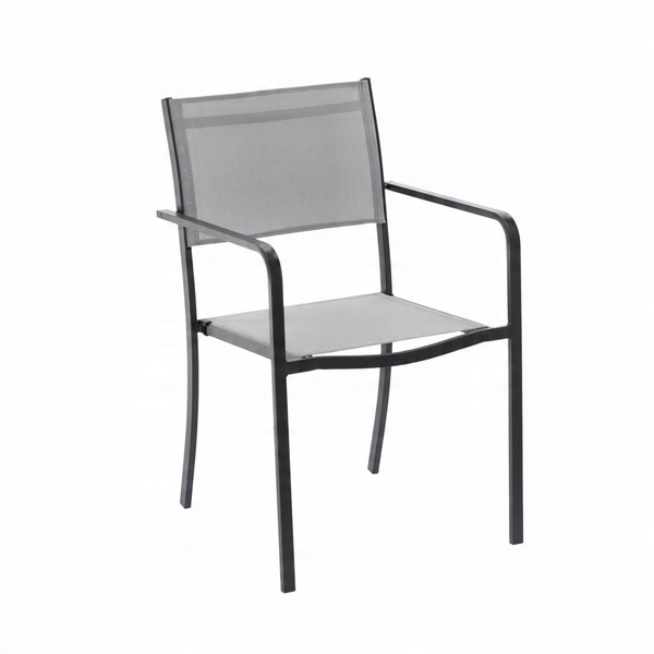 GARDEN CHAIR GREY 54X55X86CM