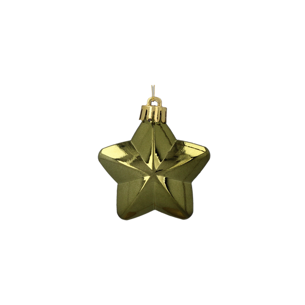 SET OF 47 BAUBLES 4-6 CM OLIVE/COPPER/GRAPHITE MIX DESIGNS