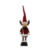 HOLIDAY REINDEER WITH ADJUSTABLE LEGS 90 - 138 CM RED