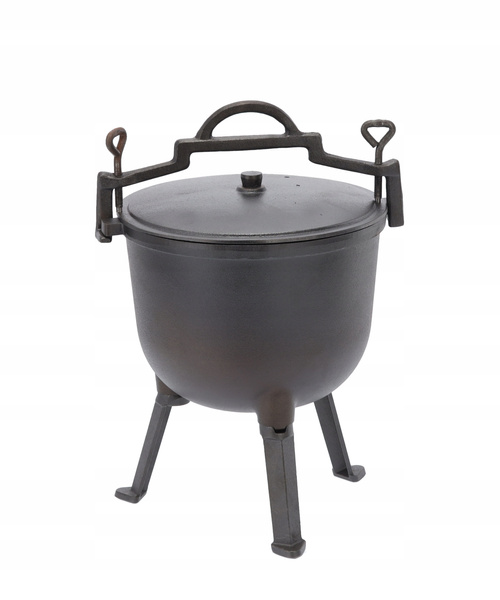 CAST IRON MEAT POT 8L