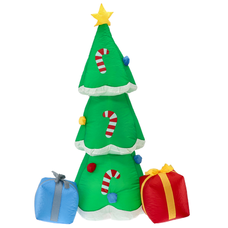 INFLATABLE CHRISTMAS TREE LED