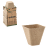 SET OF 18 PEAT FLOWERPOTS 8x8x8 CM *8495