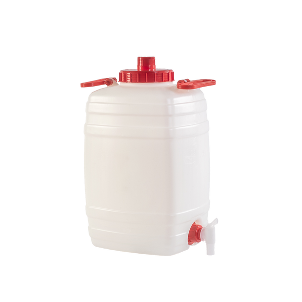 BECZKA 20L Z ZAKRĘTKĄ, UCHWYTEM  PLASTIKOWYM   I ODPOWIETRZNIKIEM *5042