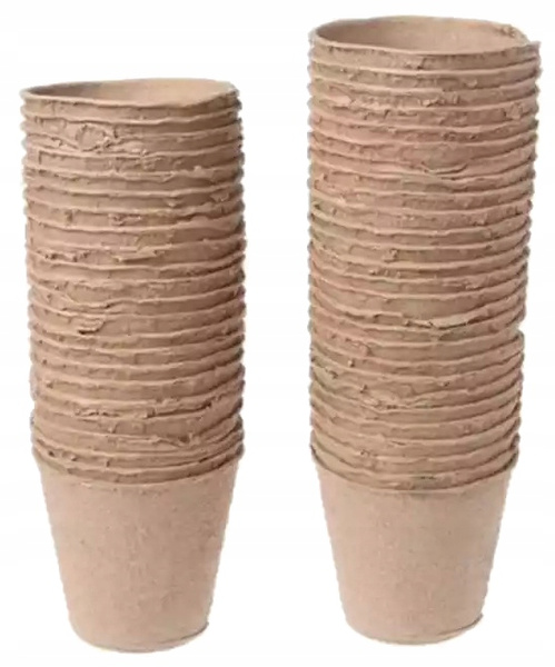 KPL.24 KS RAŠELINOVÝCH KVĚTINÁČŮ 8 x 8 CM