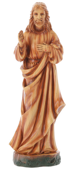 FIGURĂ IISUS 13,5 x 9 x 38 CM poliresin *6187