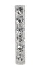 KPL. 6 BŁYSZCZĄCYCH BOMBEK 6 CM CZERWONY/ZŁOTY/SREBRNY *7108