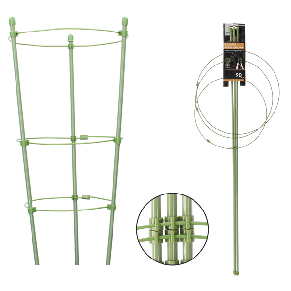OCEĽOVÁ PODPORA NA RASTLINY 90 CM *6553