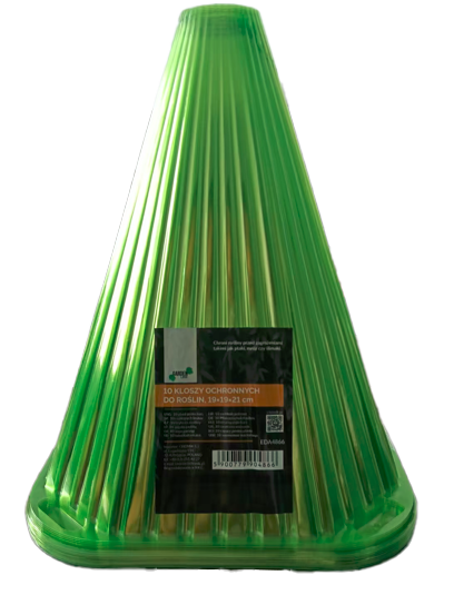 SADA 10 OCHRANNÝCH KLECÍ PRE RASTLINY 19 x 19 x 21 CM *4866