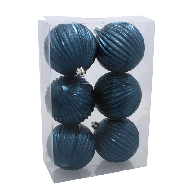 KPL. 6 BOMBOV 10 CM GRANÁTOVÝ / BEŽOVÉ ZLATO *3894