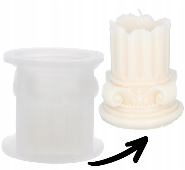 FORMA SILIKONOWA DO ŚWIEC KOLUMNA *2601