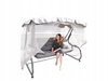 GARDEN SWING WITH MOSQUITO NET 220 X 130 X 175 CM GRAY