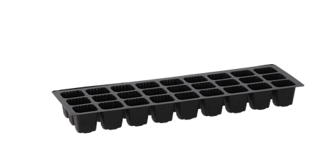 SET DE 5 TĂVI PENTRU PLANTARE/SEMĂNA DIN PLASTIC CU 27 CELULE *4373