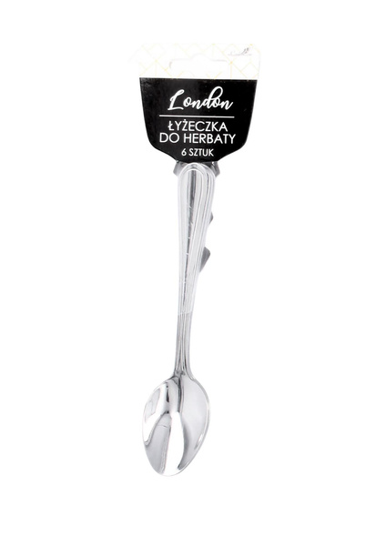 SET 6 TEA SPOONS LONDON