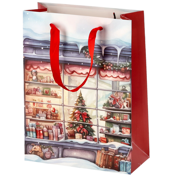 CHRISTMAS GIFT BAG - GIFTS 18 x 24 x 8 CM
