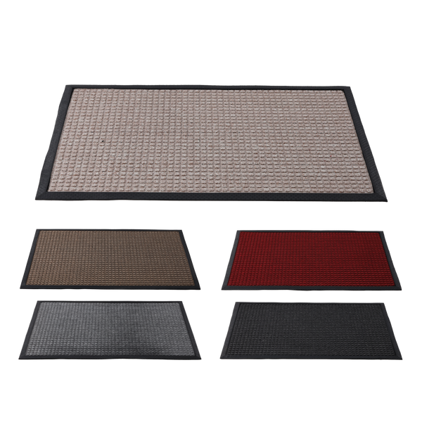 Covoare dreptunghiulare din cauciuc + PP 60x90 MIX DE CULORI *7544