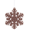 Set de 20 decorațiuni de Crăciun bronz / burgund *5300