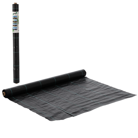 BLACK AGROTEXTILE 1.1 x 50 M 70 g/m2