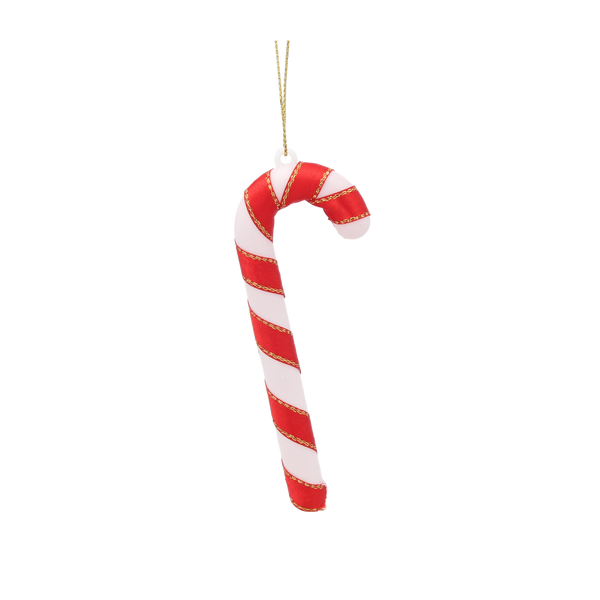 KPL. 12 DECORAȚIUNI DE CRĂCIUN BÂTA DE ZAHĂR 12 CM *7863