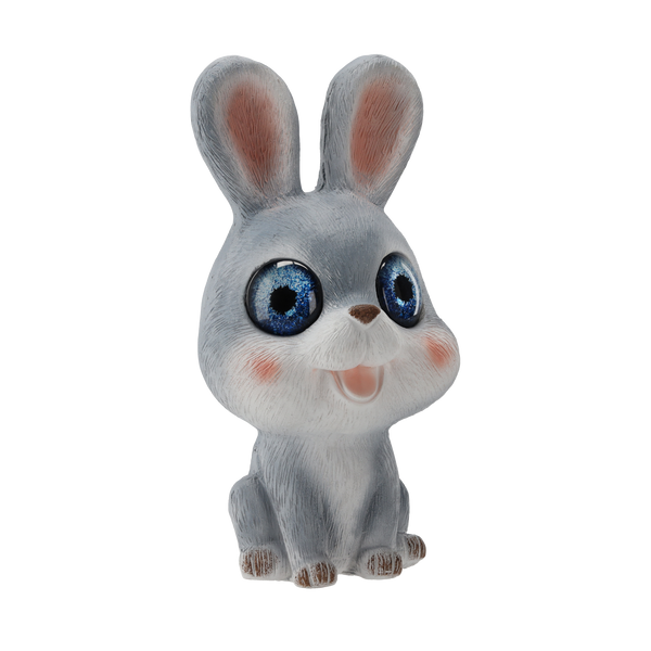 GARDEN FIGURINE - LED RABBIT 17,5 x 17 x 34,5 CM