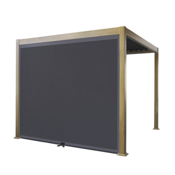 JALUZELĂ PENTRU PERGOLE DIN ALUMINIU 3 M MANUALĂ 276 CM *1453