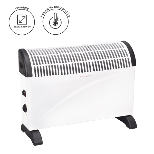 GRZEJNIK KONWEKTOROWY 2000W 58 x 13,5 x 39 CM *7750