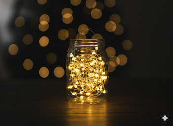 LANTERNĂ CU LED PE BALET DE BRAD CU 20 LAMPIONI opak=20buc *2636