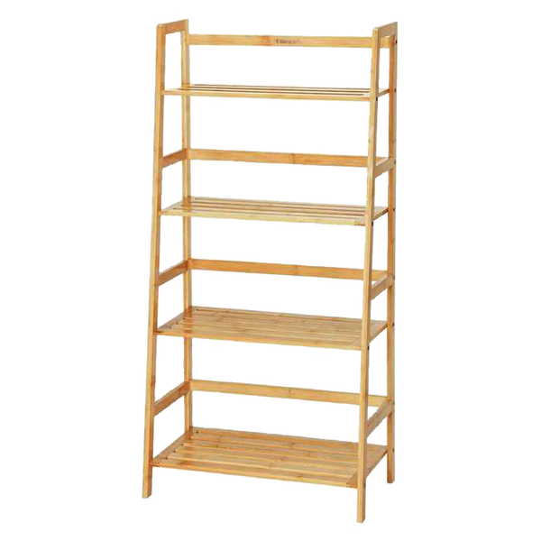 BAMBOO SHELVES WITH 4 LEVELS 57x30x120 CM