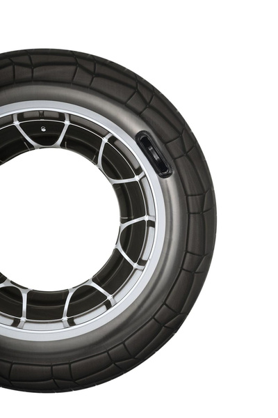 INFLATABLE BEACH RING 119 CM TIRE *6936