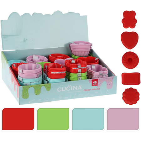 CAKE FORM SILICONE SET OF 3
