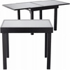 Masă pliabilă din aluminiu "OLIVER" 90/180 x 90 x 75,5 CM *0398