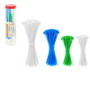 SET OF 200 CABLE TIES IN TUBE MIXED DESIGNS