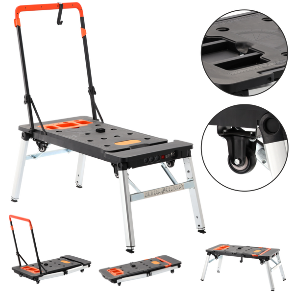 UNIVERSAL WORKSHOP TABLE 7 IN 1