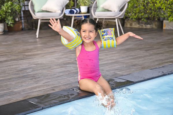 RĘKAWKI DO PŁYWANIA - STITCH 23 x 15 CM *6958