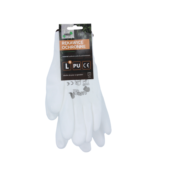 GARDEN GLOVES „9”, polyester with polyurethane
