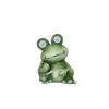 FIGURKA OGRODOWA - ŻABA ZE ŚWIECĄCYMI OCZAMI 13 x 9,5 x 16,5 CM LED opak=4szt *7829