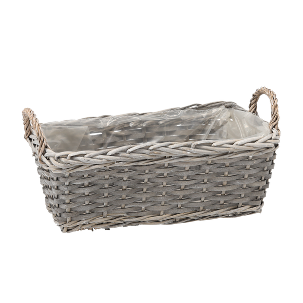 WICKER RECTANGULAR COVER 38 X 19 X 14 CM